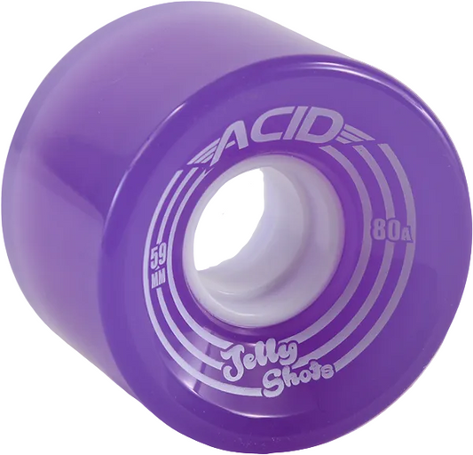 Acid Chemical Wheels Jelly Shots 59mm 80A Purple