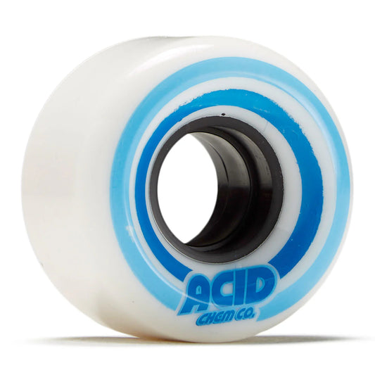 Acid Chemical Wheels Pods Conical 53mm 86A White