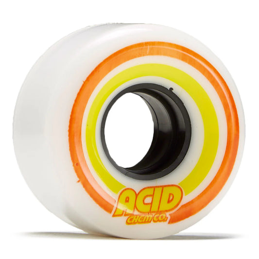 Acid Chemical Wheels Pods Conical 55mm 86A White