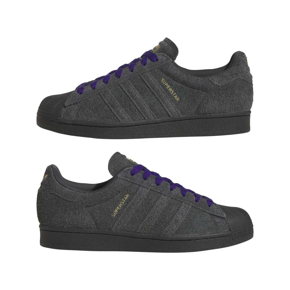 Adidas Skateboarding Shoes Superstar ADV Carbon Collegiate Purple