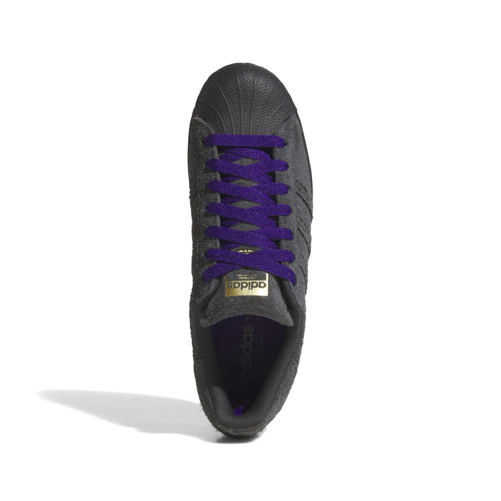 Adidas Skateboarding Shoes Superstar ADV Carbon Collegiate Purple