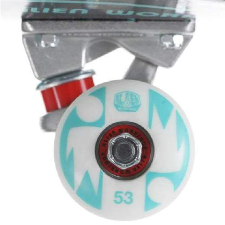 Alien Workshop Complete Skateboard Abduction Black Teal 7.5