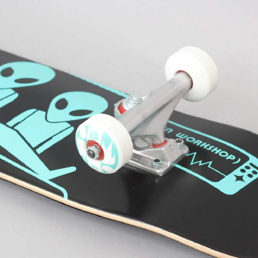 Alien Workshop Complete Skateboard Abduction Black Teal 7.5