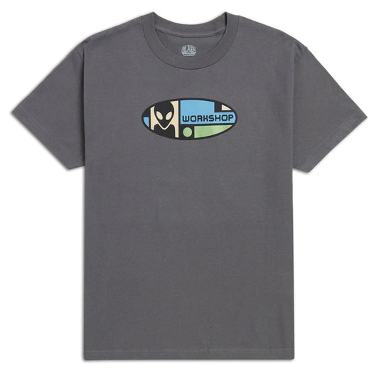 Alien Workshop Shirt Alien Oval Smoke Grey