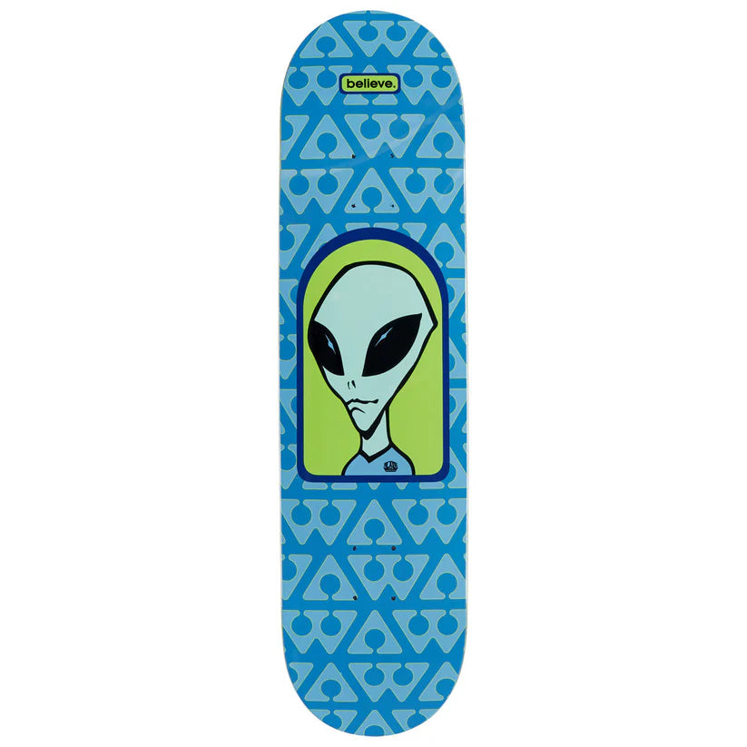 Alien Workshop Skateboard Deck Believe Pattern 8.125