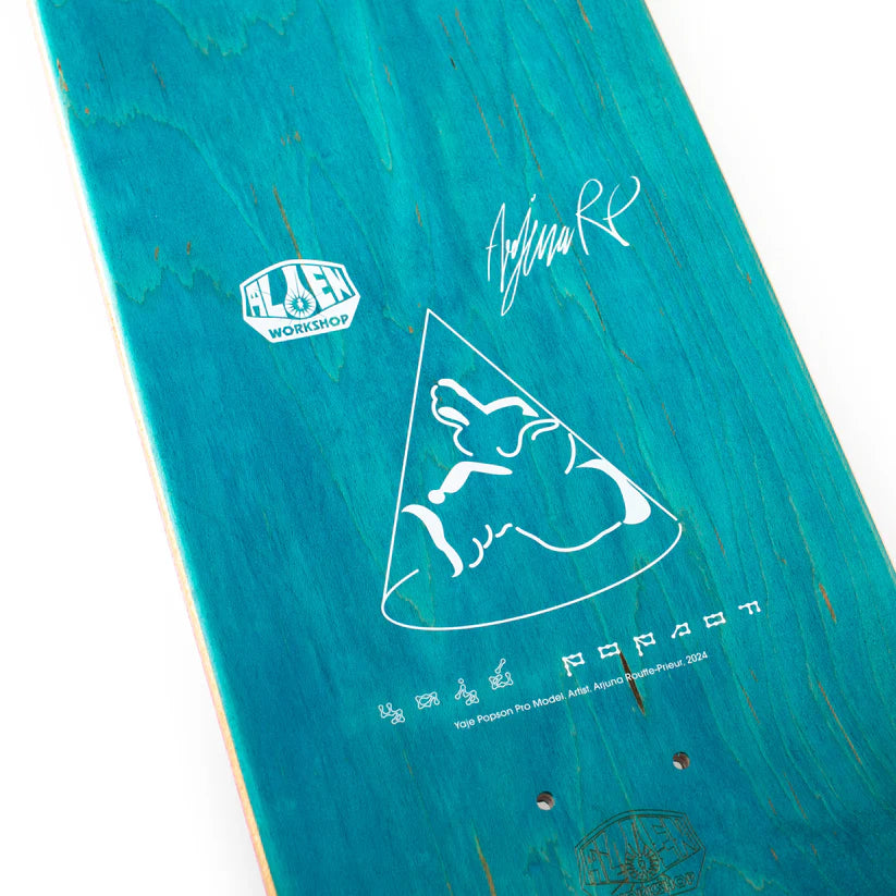 Alien Workshop Skateboard Deck Popson Arjuna 8.175