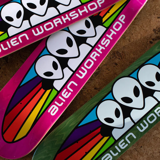 Alien Workshop Skateboard Deck Spectrum Assorted Veneers 7.75