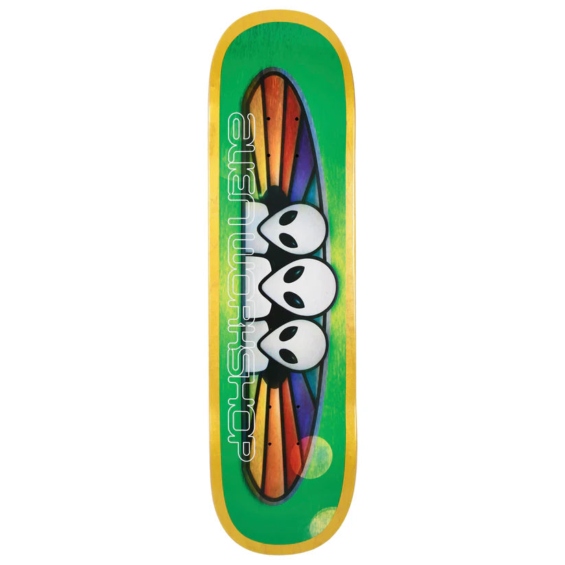 Alien Workshop Skateboard Deck Spectrum VHS Green 8.5