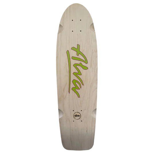 Alva Skateboard Deck 1978 Tropical Green 8.5