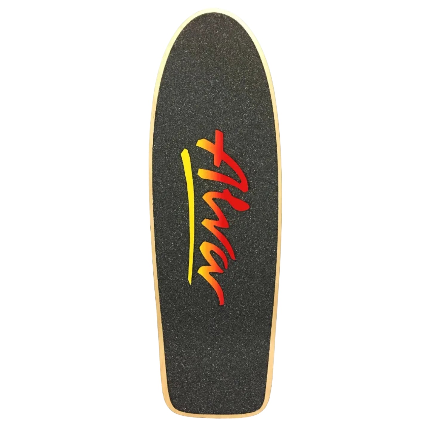 Alva Skateboard Deck 1980 Tri Logo Pig Natural Black 10.0