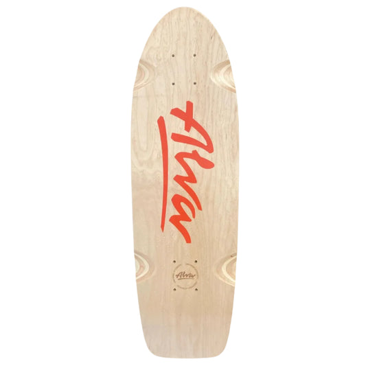 Alva Skateboard Deck Bela Cobalt Orange 8.5
