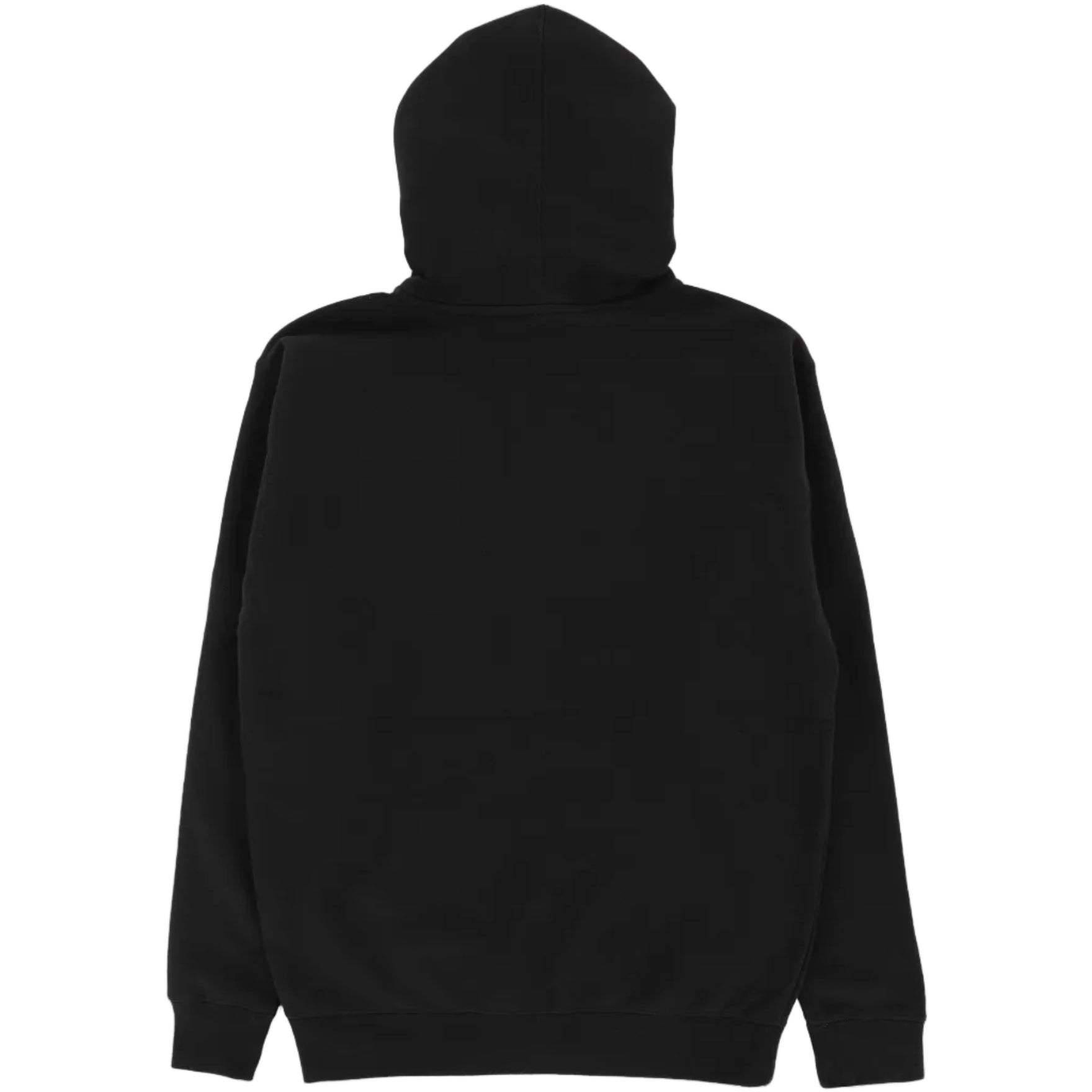 Black hoodie on a white background