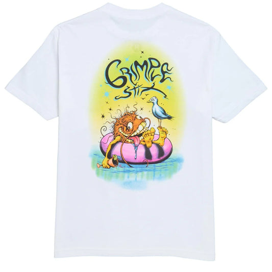 Antihero Shirt Grimple Beach White