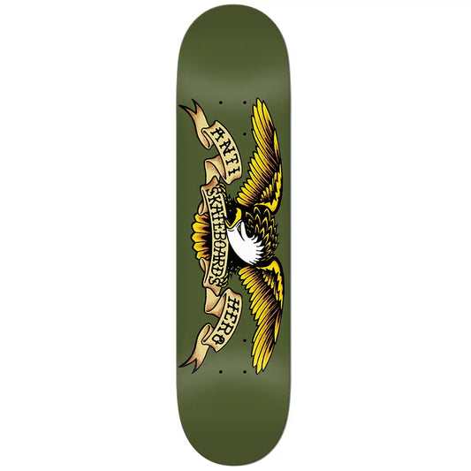 Anti Hero Skateboard Deck Classic Eagle Green 8.38