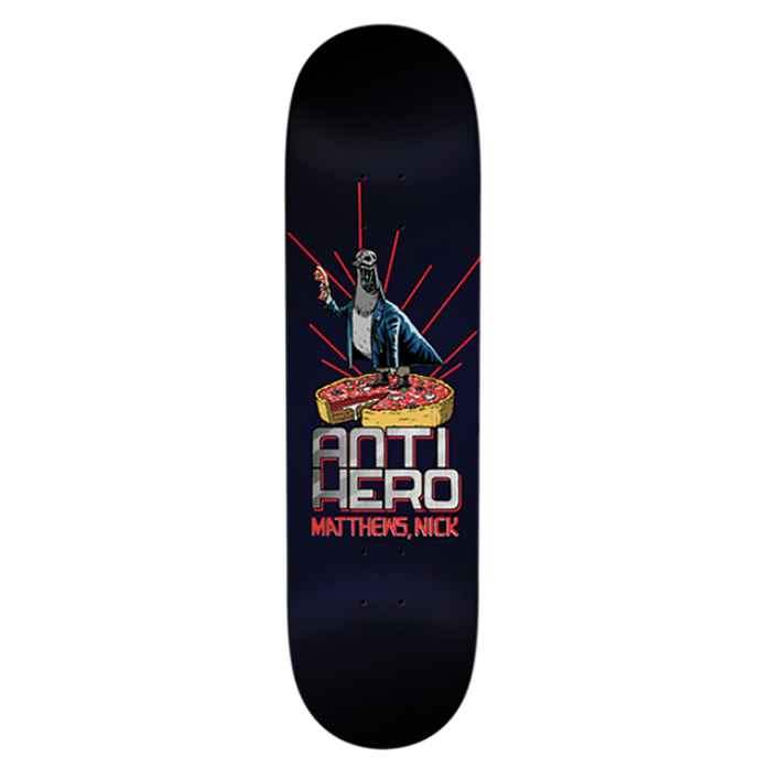 Anti Hero Skateboard Deck Matthews P2 Judgement Day 8.38