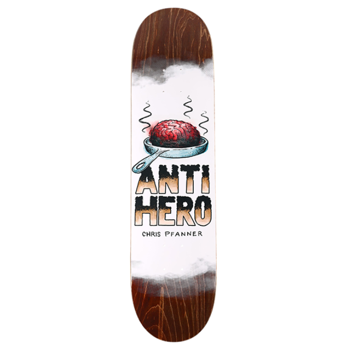 Anti Hero Skateboard Deck Pfanner Toasted 8.06