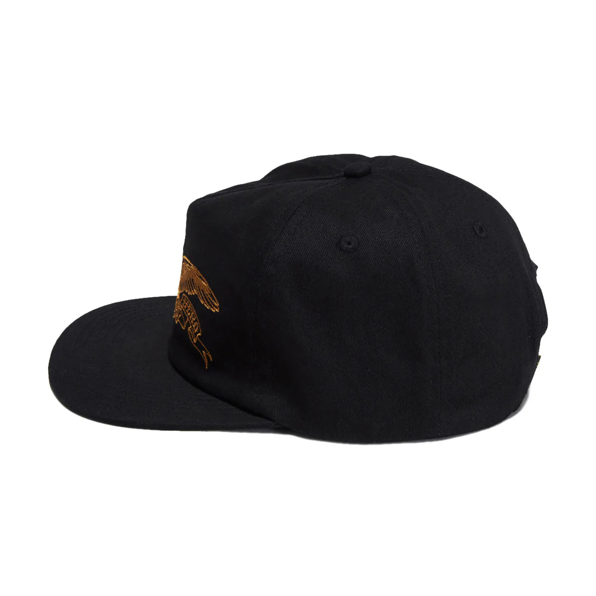 Navy blue mesh cap on a white background