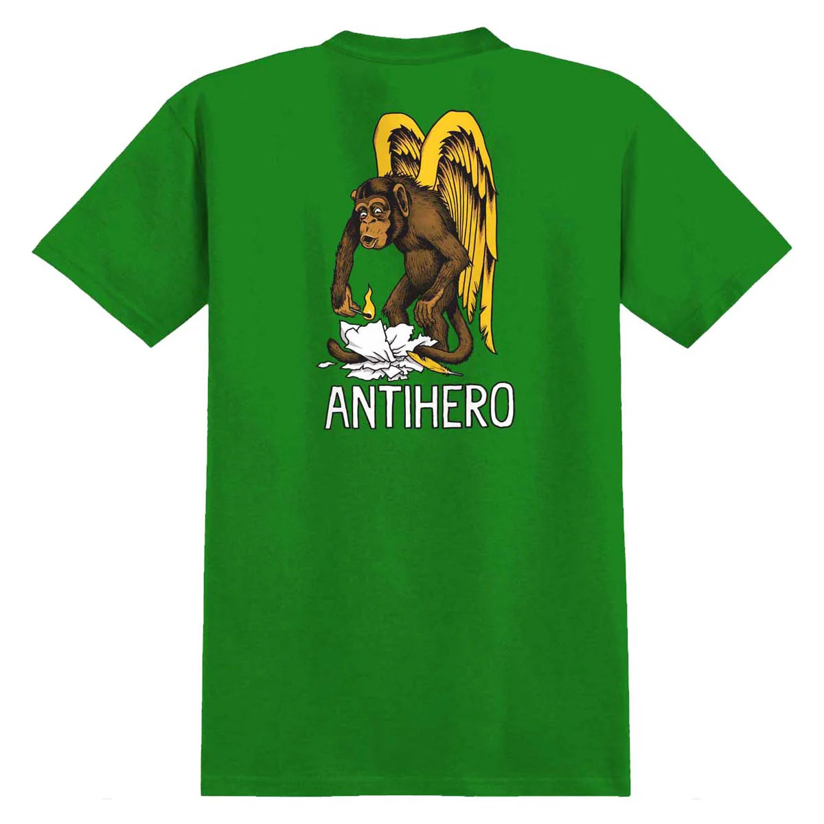 Antihero Shirt Daan First Kelly Green