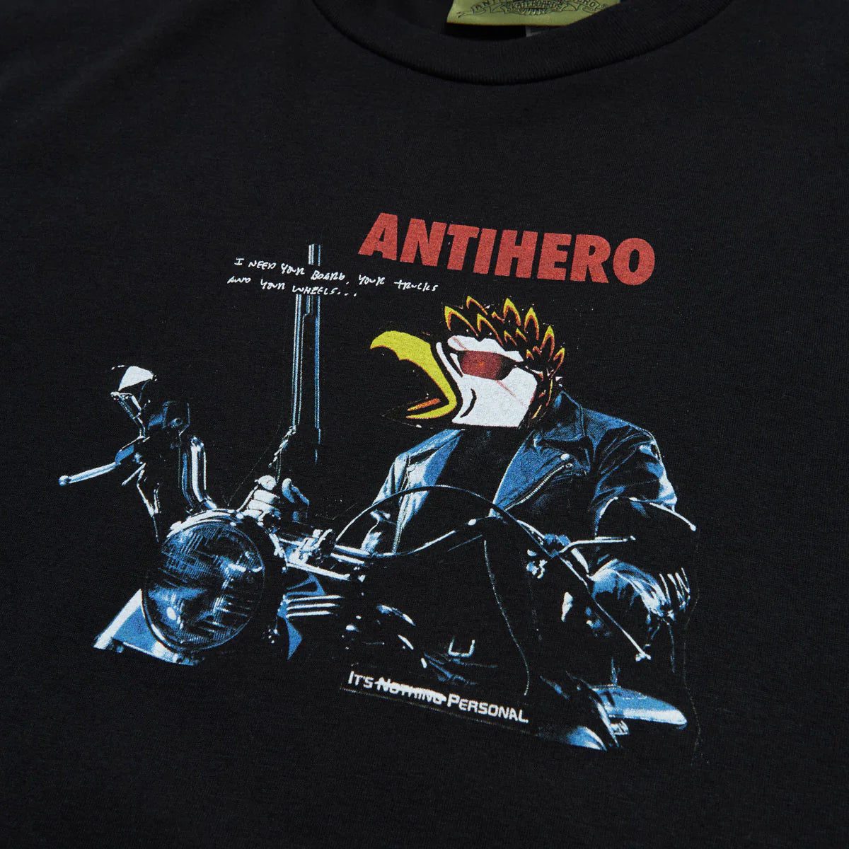 Antihero Shirt Eaglenator Black