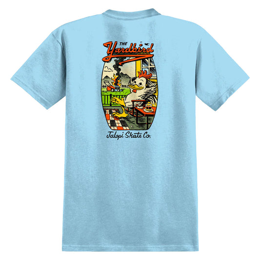 Antihero Shirt Jalopi Yardbird Heather Light Blue