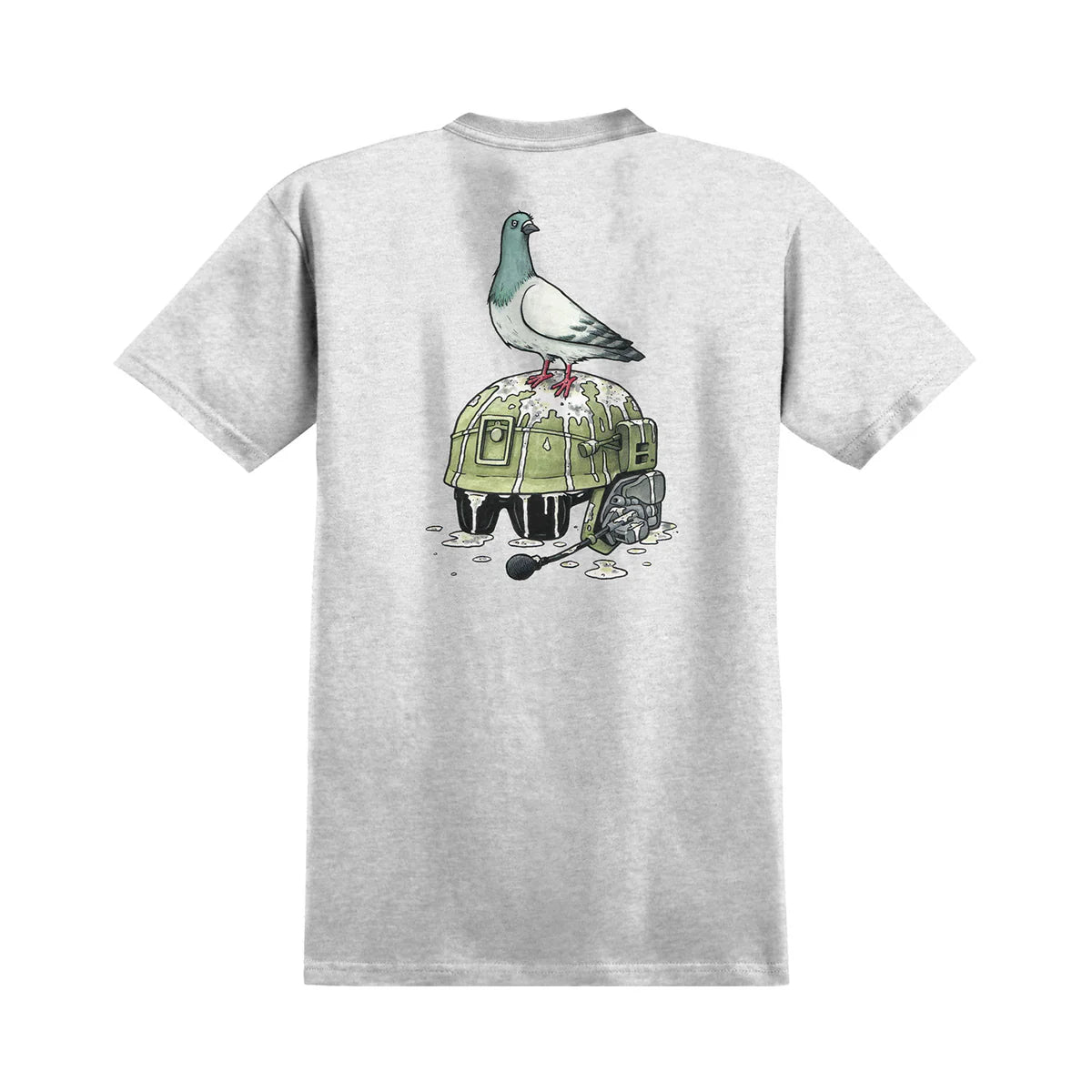 Antihero Shirt Liberdad Ash Grey