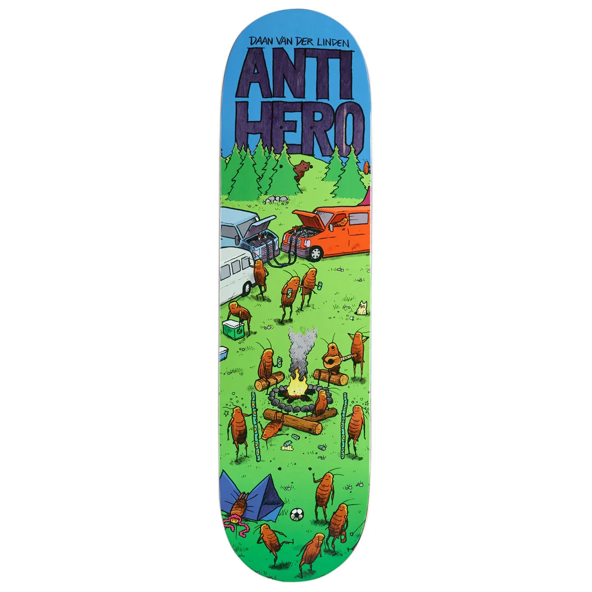 Antihero Skateboard Deck Beres Roached Out 2 8.62