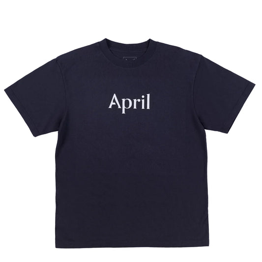 April Shirt OG Logo Navy White