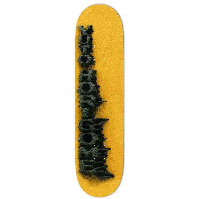 April Skateboard Deck Horigome Stamp Orange 8.25