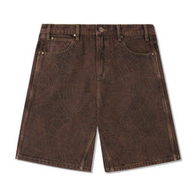 Load image into Gallery viewer, Butter Goods Web Denim Shorts - Brown
