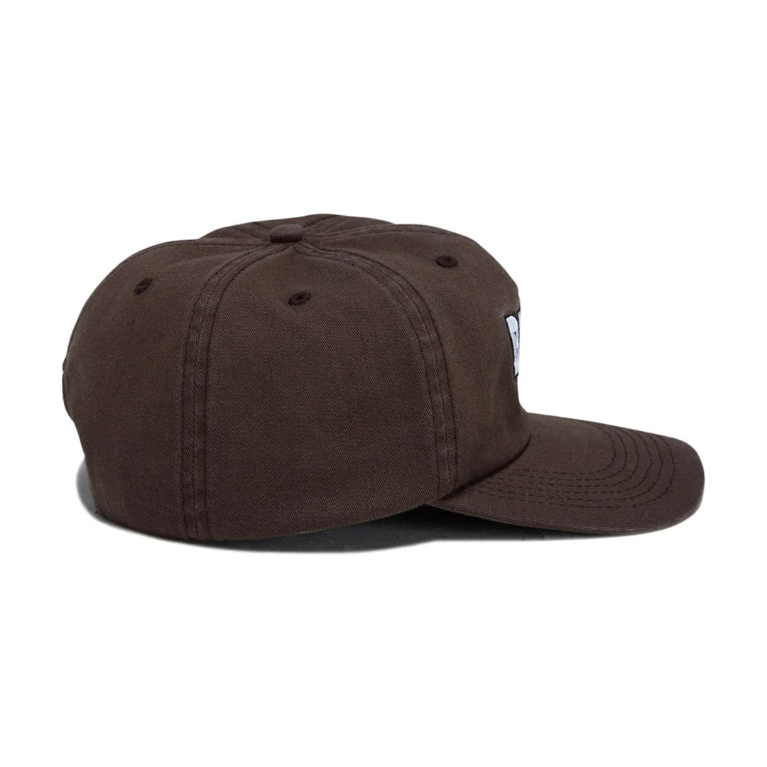 Dark gray baseball cap on a white background