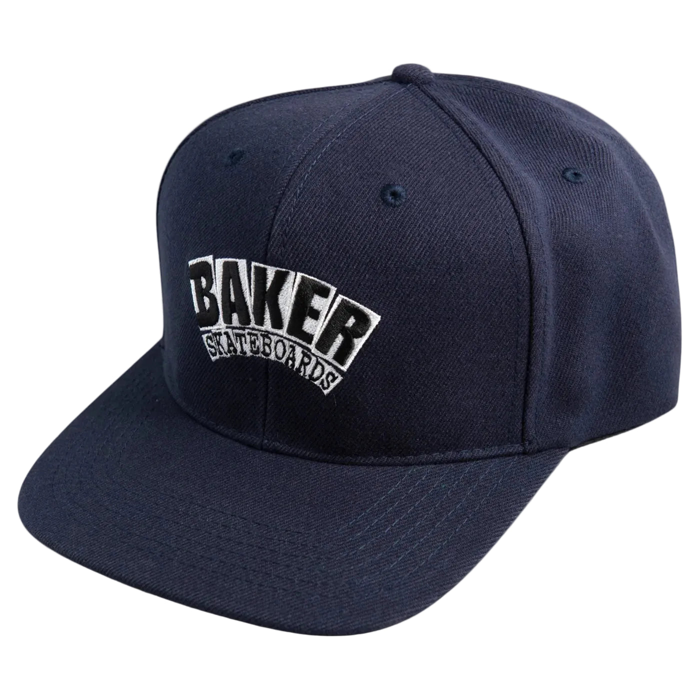 Baker Hat Arch Logo Snapback Navy