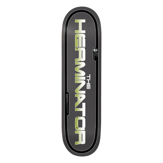 Black device with 'The Herminator' branding on a white background