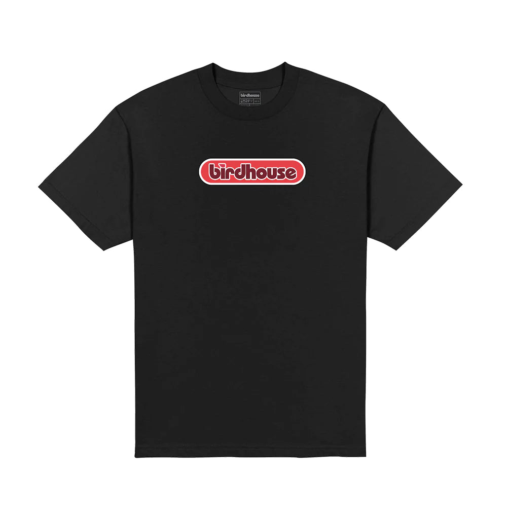 Birdhouse Shirt Red Pill Black