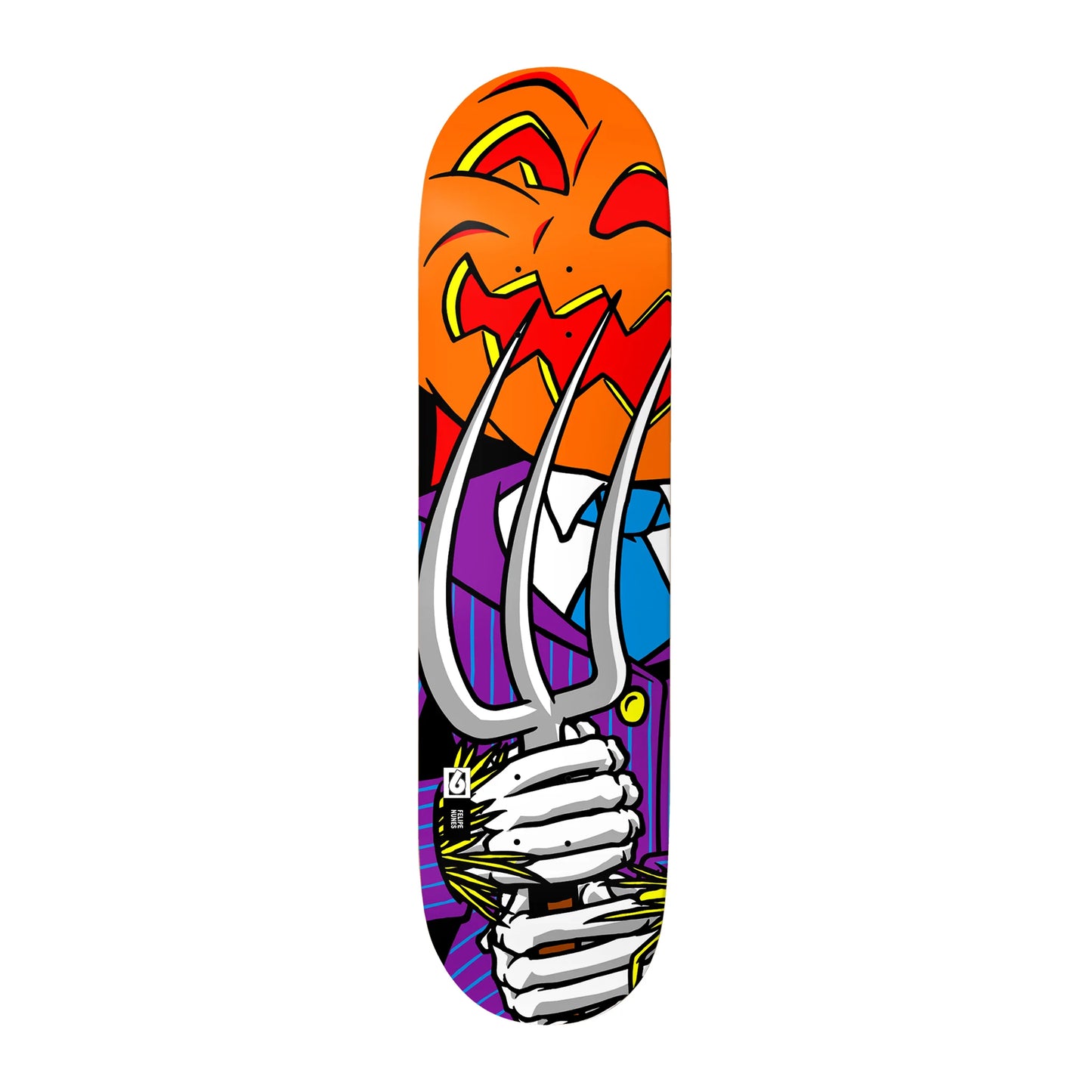 Tabla de skate Zero Misfits Fiend Skull 8.5