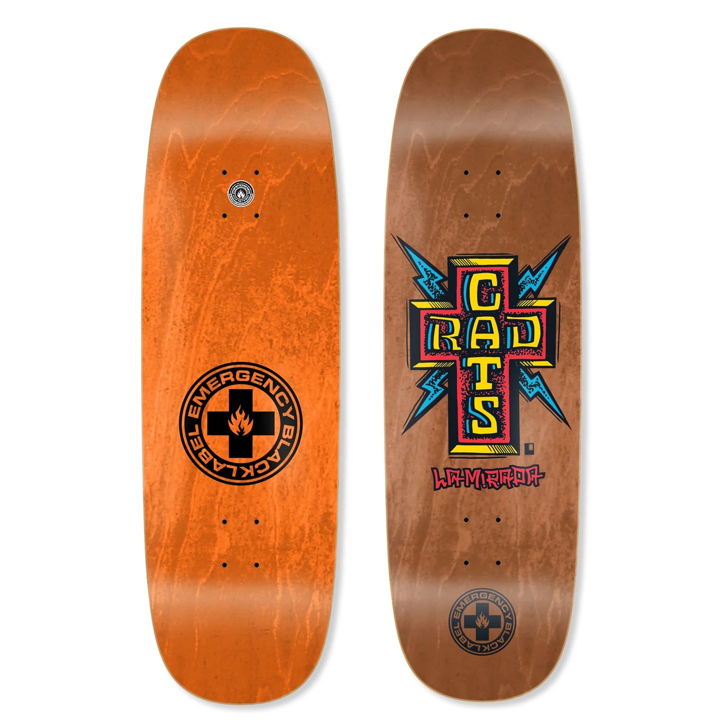 Black Label Skateboard Deck Radcats Tugboat 9.5