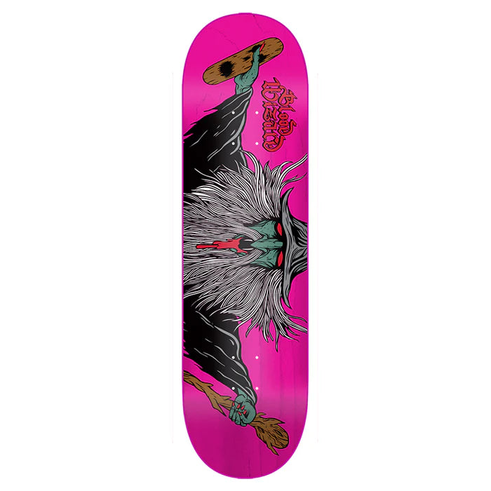 Blood Wizard Skateboard Deck Flying Wizard 8.0