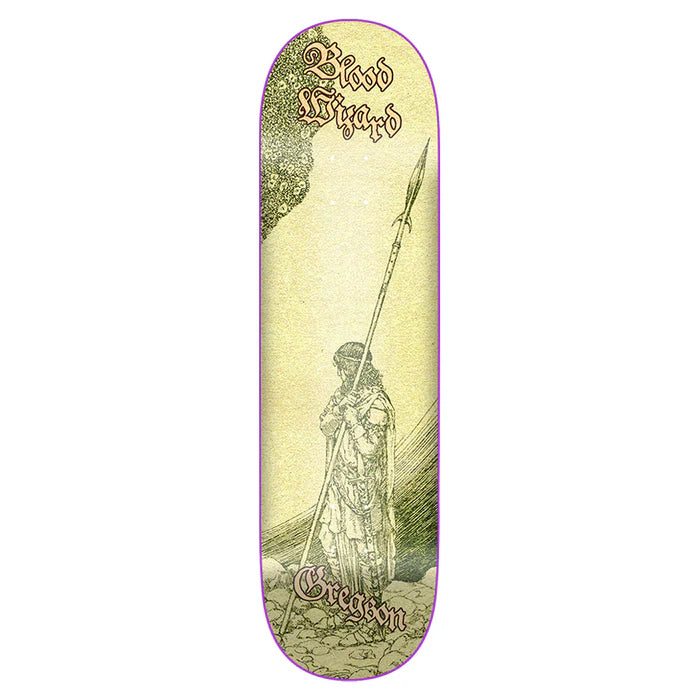 Blood Wizard Skateboard Deck Gregson Saint 8.6