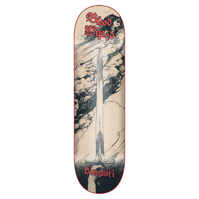 Blood Wizard Skateboard Deck Kowalski Tempest 8.5
