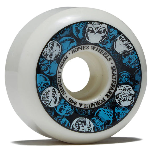 Bones Wheels Skatepark Formula Sidecut p5 60mm 104A Skulls