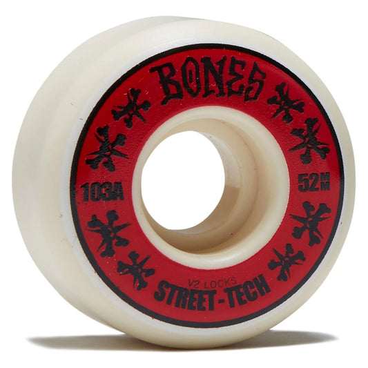 Bones Wheels Street Tech Formula Lock Annuals v2 52mm 103A
