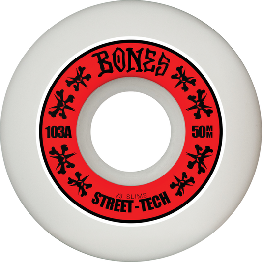 Bones Wheels Street Tech Formula Slim Annuals v3 50mm 103A