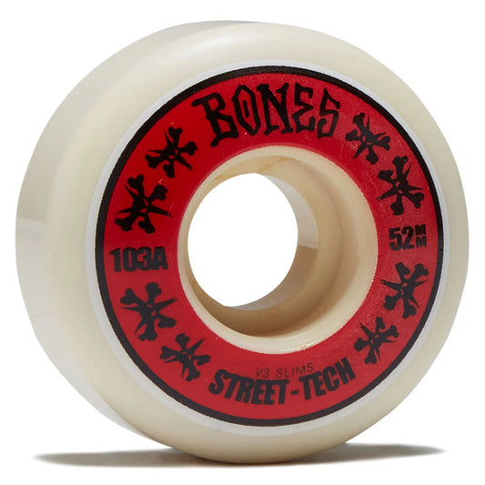 Bones Wheels Street Tech Formula Slim Annuals v3 52mm 103A