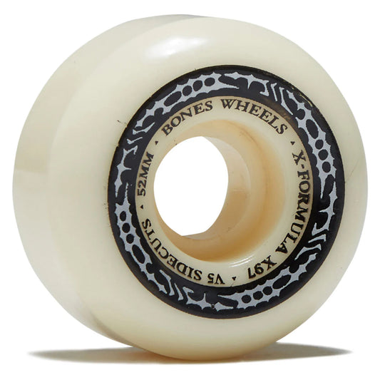Skateboard wheel with 'Bones Wheels' branding on a white background