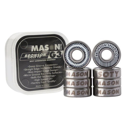 Bronson Skateboard Bearings G3 Mason Silva