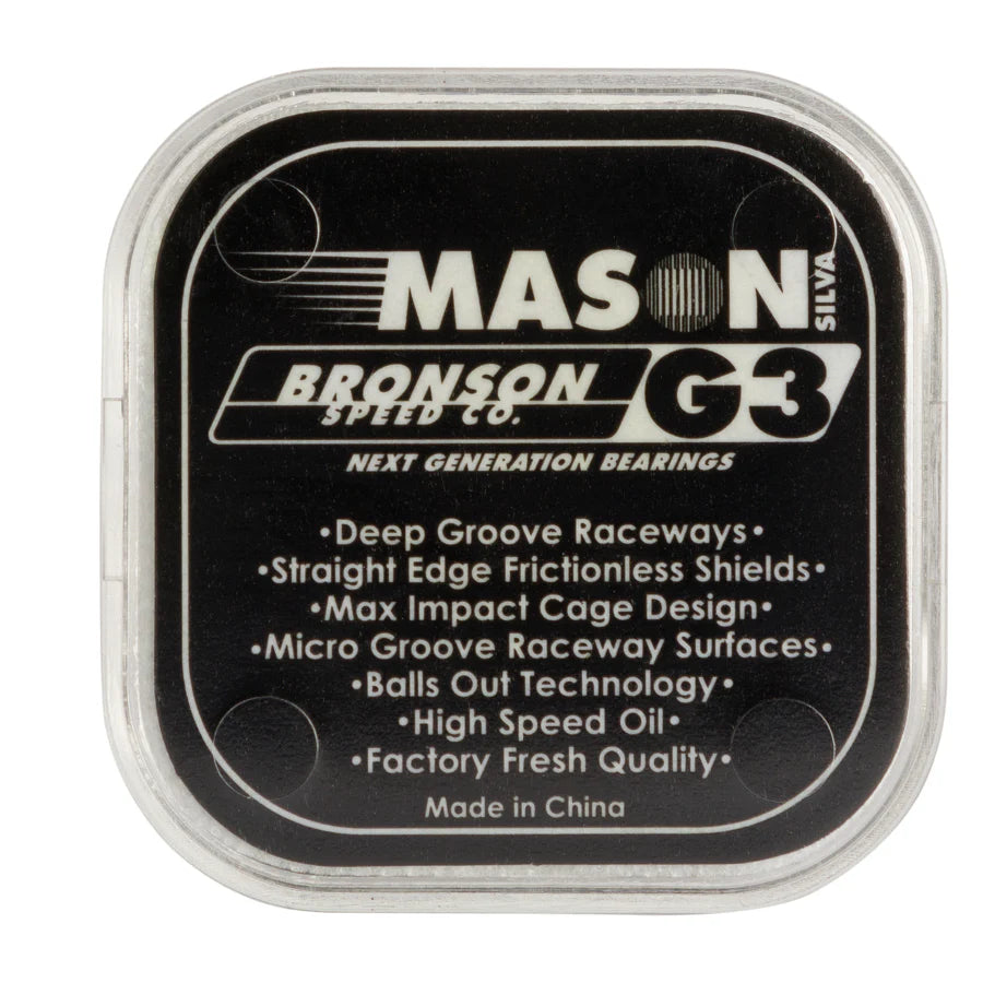 Bronson Skateboard Bearings G3 Mason Silva