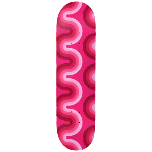 pink skatebaord deck