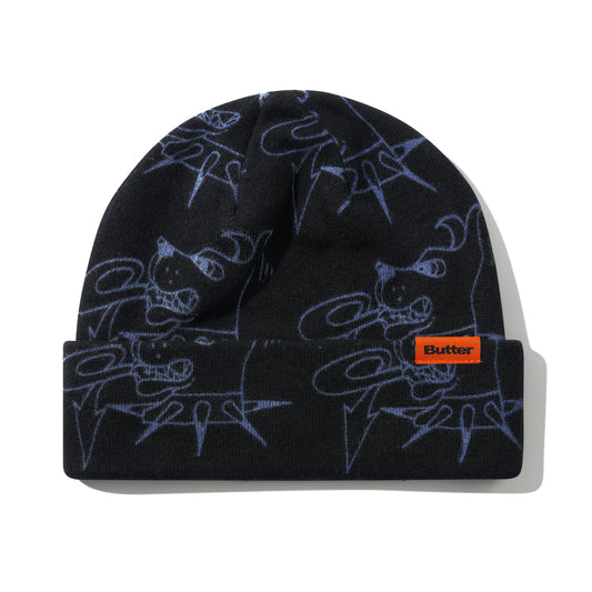 Butter Goods Canine Beanie Black