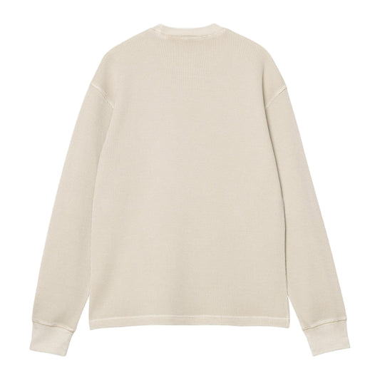 Beige sweatshirt on a white background