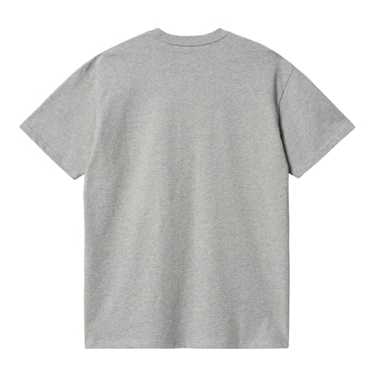 Gray t-shirt on a white background