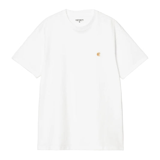 Camiseta de manga corta Chase de Carhartt WIP blanca